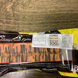 HCF Peanut Butter Reefer 100mg Choc Bar