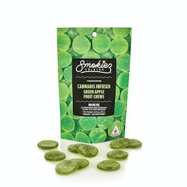 Green Apple Fruit Chews - 100mg THC - ME