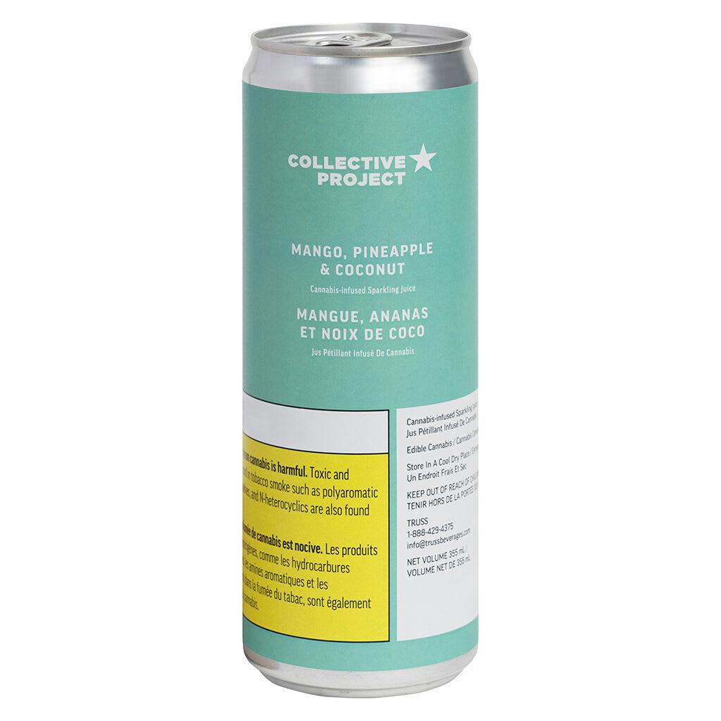 Collective Project-Mango Pineapple & Coconut Sparkling Juice