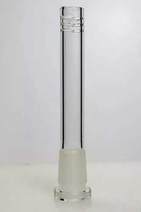 6 Slits Glass Downstem - Glass Downstem (5 Inches)