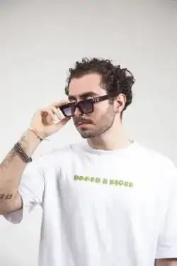 LARGE WHITE HAASH X KIOSK TEE PUFF PUFF