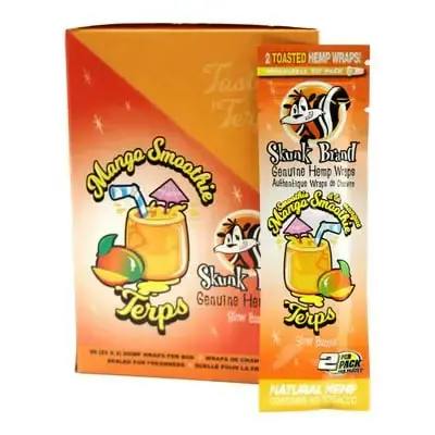 Skunk Terp Infused Hemp Wraps- Mango Smoothie (2ct)