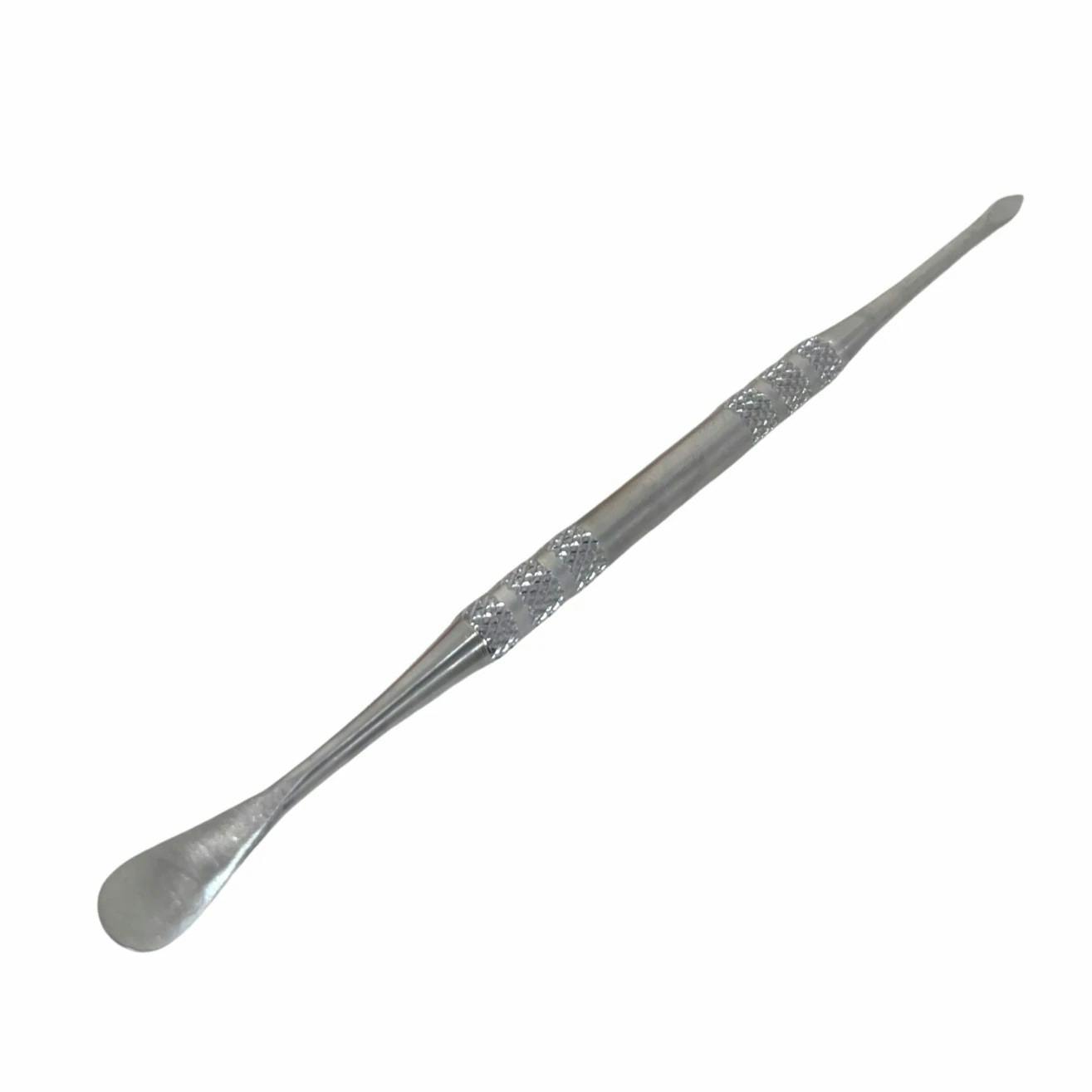 5" Metal Dabber and Scoop Tool - Silver