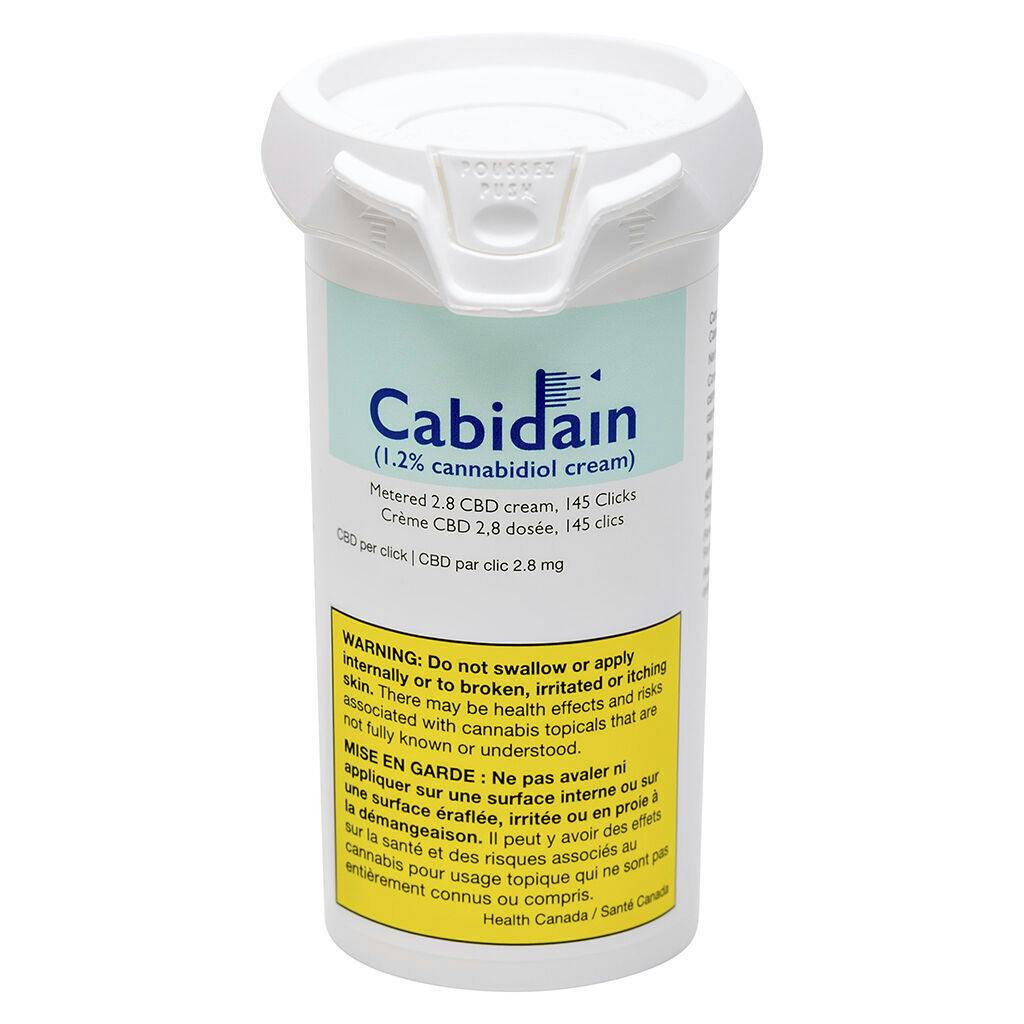 Cabidain - Metered 2.8 CBD Cream - Blend - 33g