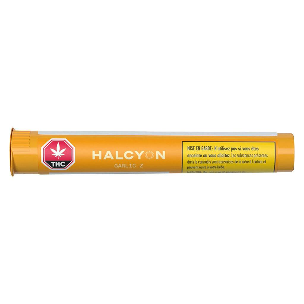 Halcyon - Garlic Z Pre-Rolls - Indica - 1x0.5g