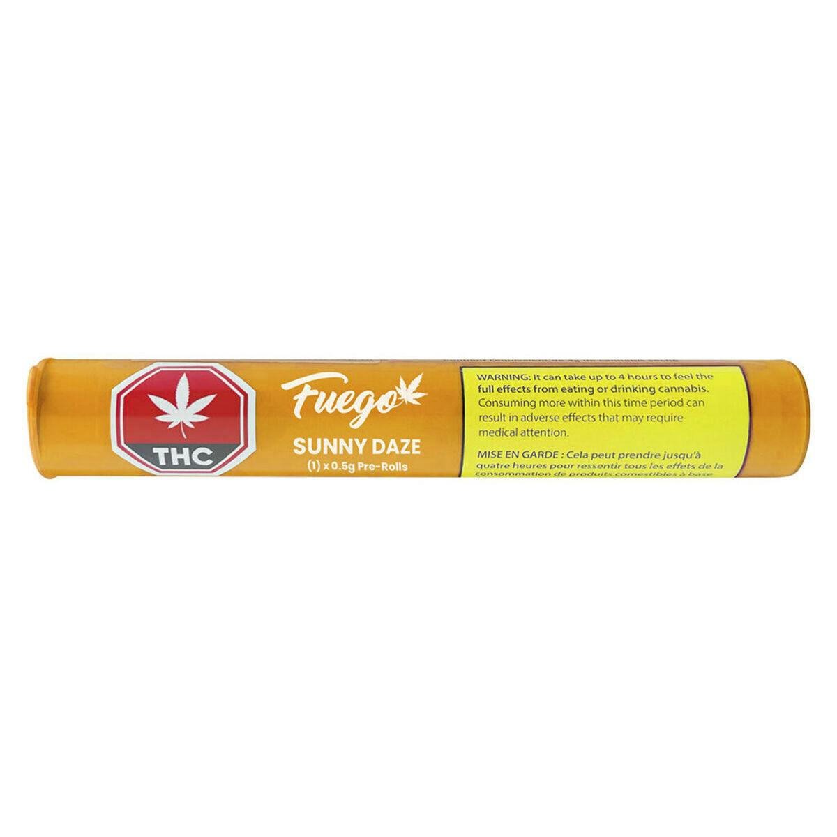 Fuego - Sunny Daze Pre-Roll - Sativa - 1x0.5g