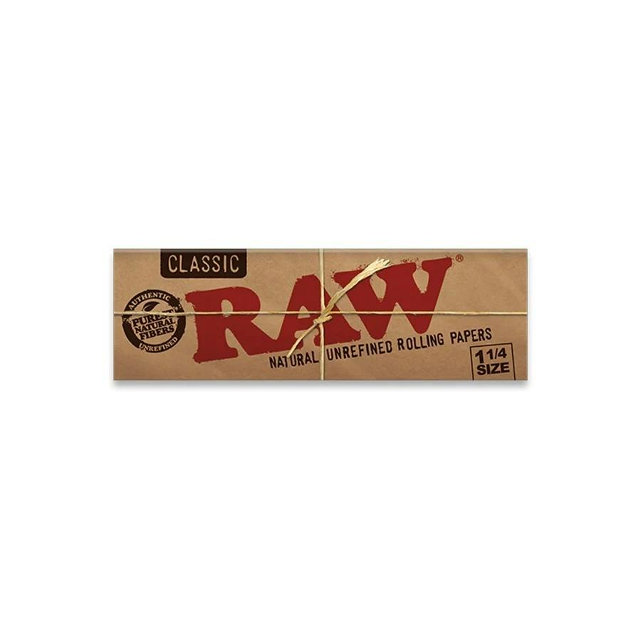 Raw - 1 1/4" Natural Unrefined Rolling Papers