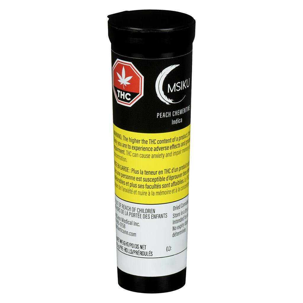 MSIKU - Peach Chementine Pre-Roll - Indica - 3x0.5g