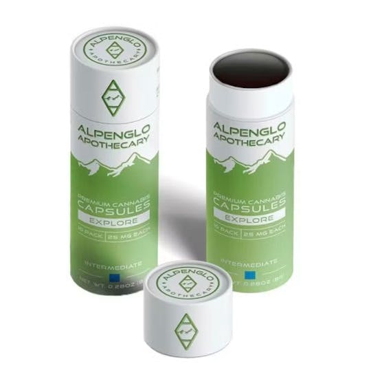 Alpenglo - Explore Capsules 10pk at Euphoria Wellness- Weed Dispensary Hamilton
