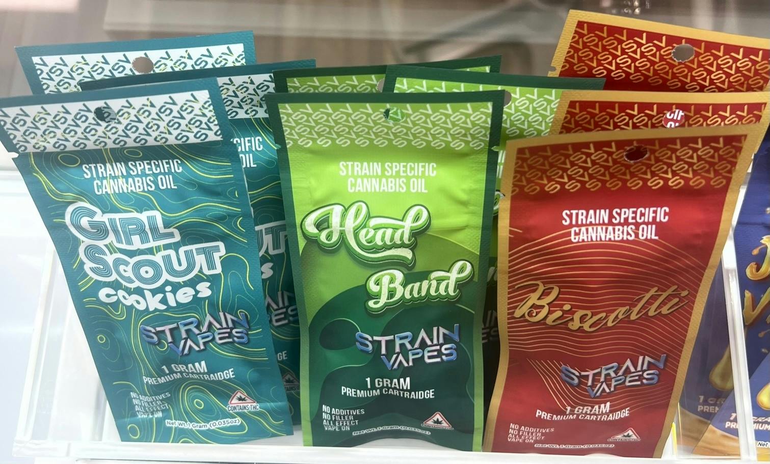 Strain Vapes - STRAIN VAPES - 1.0G THC VAPE CARTRIDGE - HEADBAND