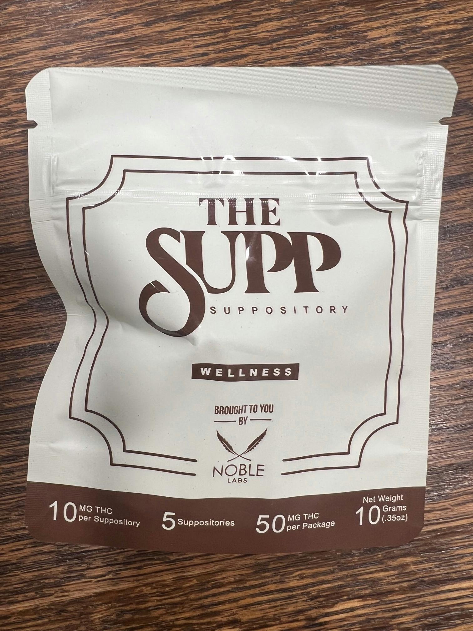 Noble Labs - The Supp Suppository - 50mg 5-pack