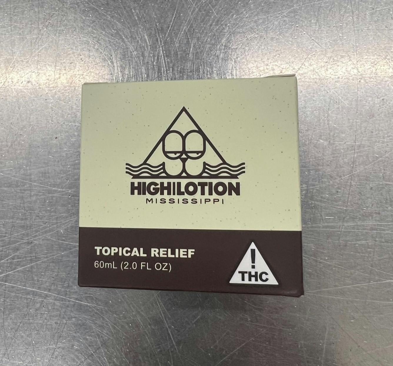 High Lotion | 1:1 CBD:THC