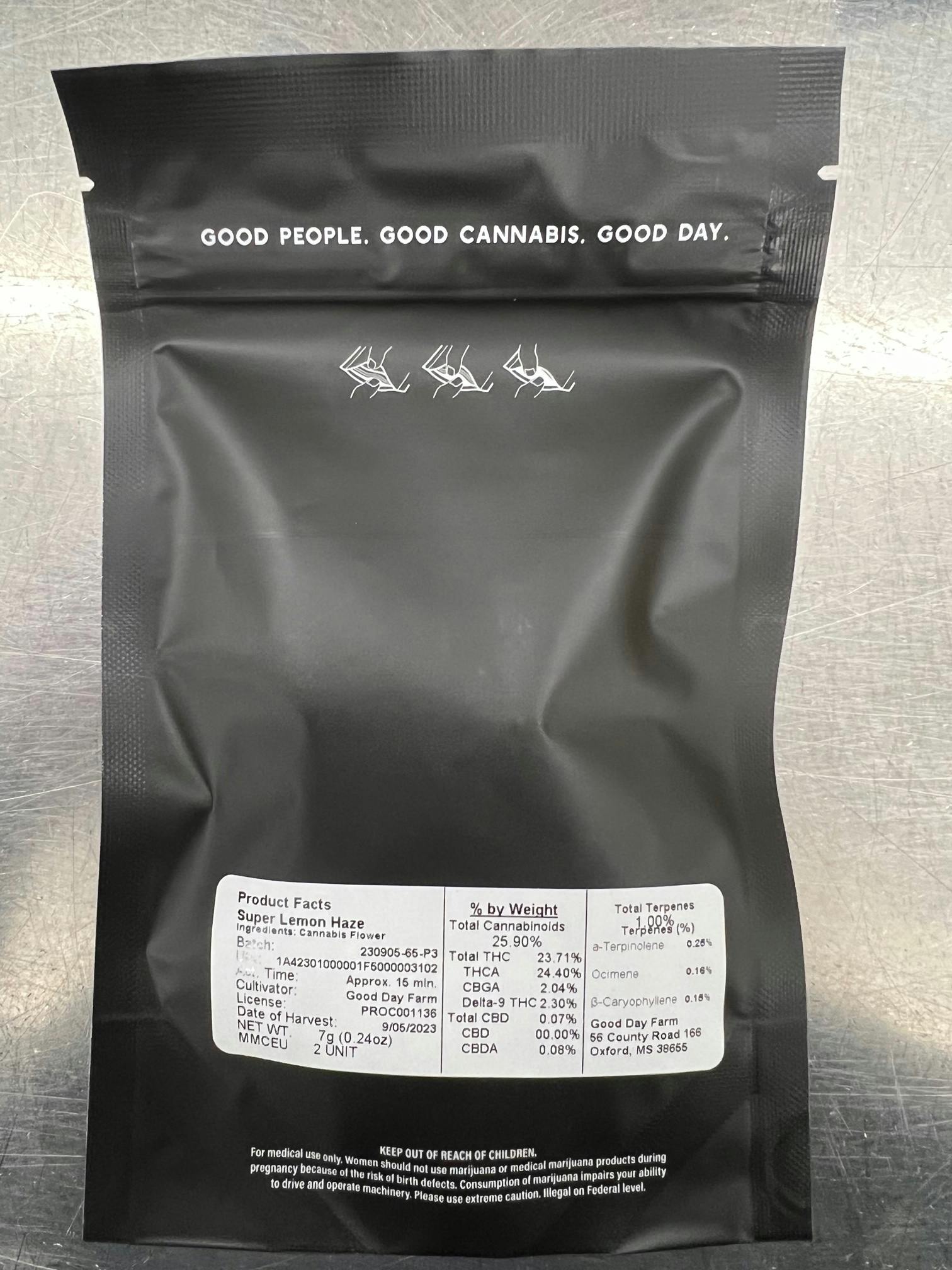 Good Day Farm - Super Lemon Haze 7G