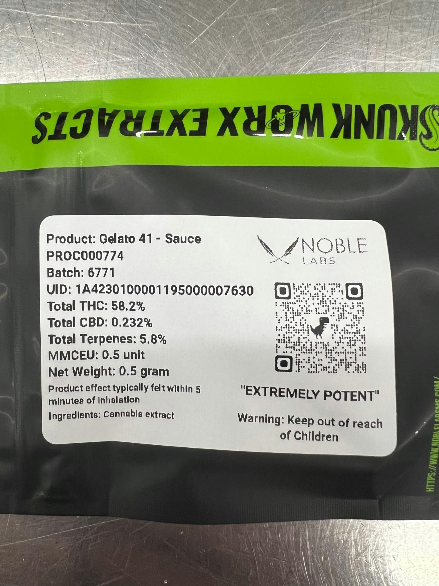 Skunk Worx Carts Gelato 41