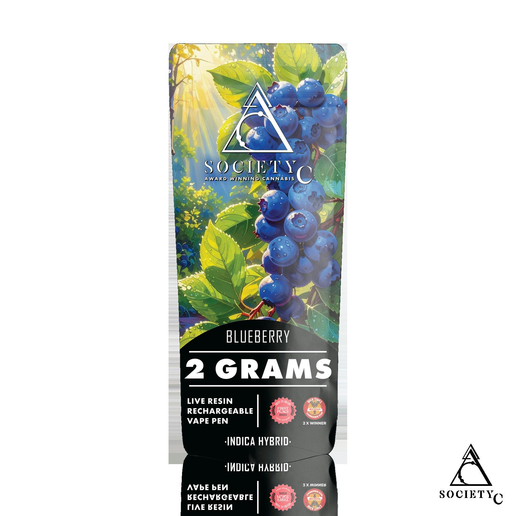 Blueberry OG | Live Resin Disposable