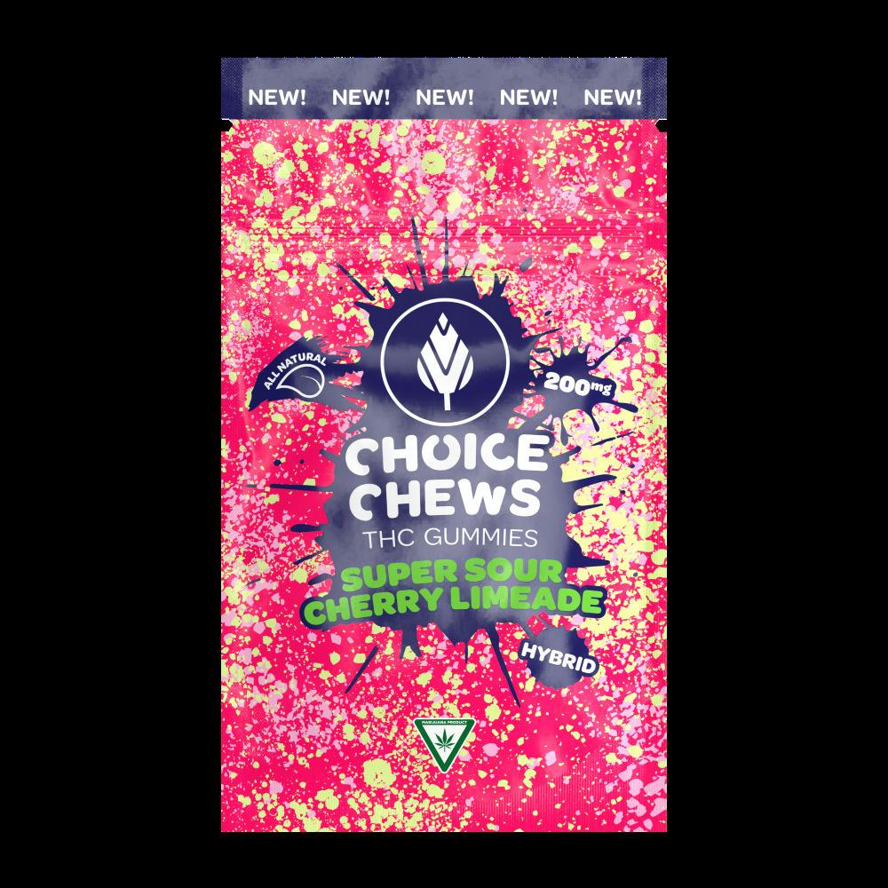 Super Sour Cherry Limeade | Soft Chew | 200mg (10pk) cannabis product