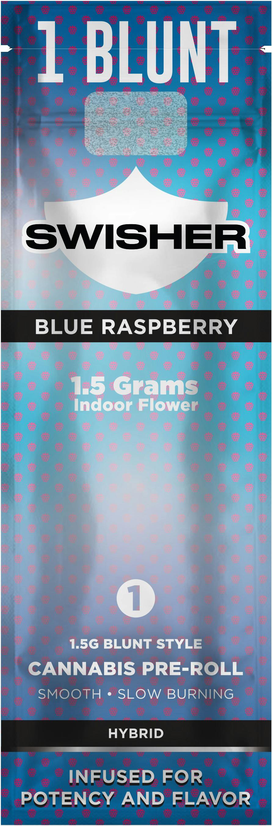 Blue Raspberry | Single Infused Blunt cannabis product