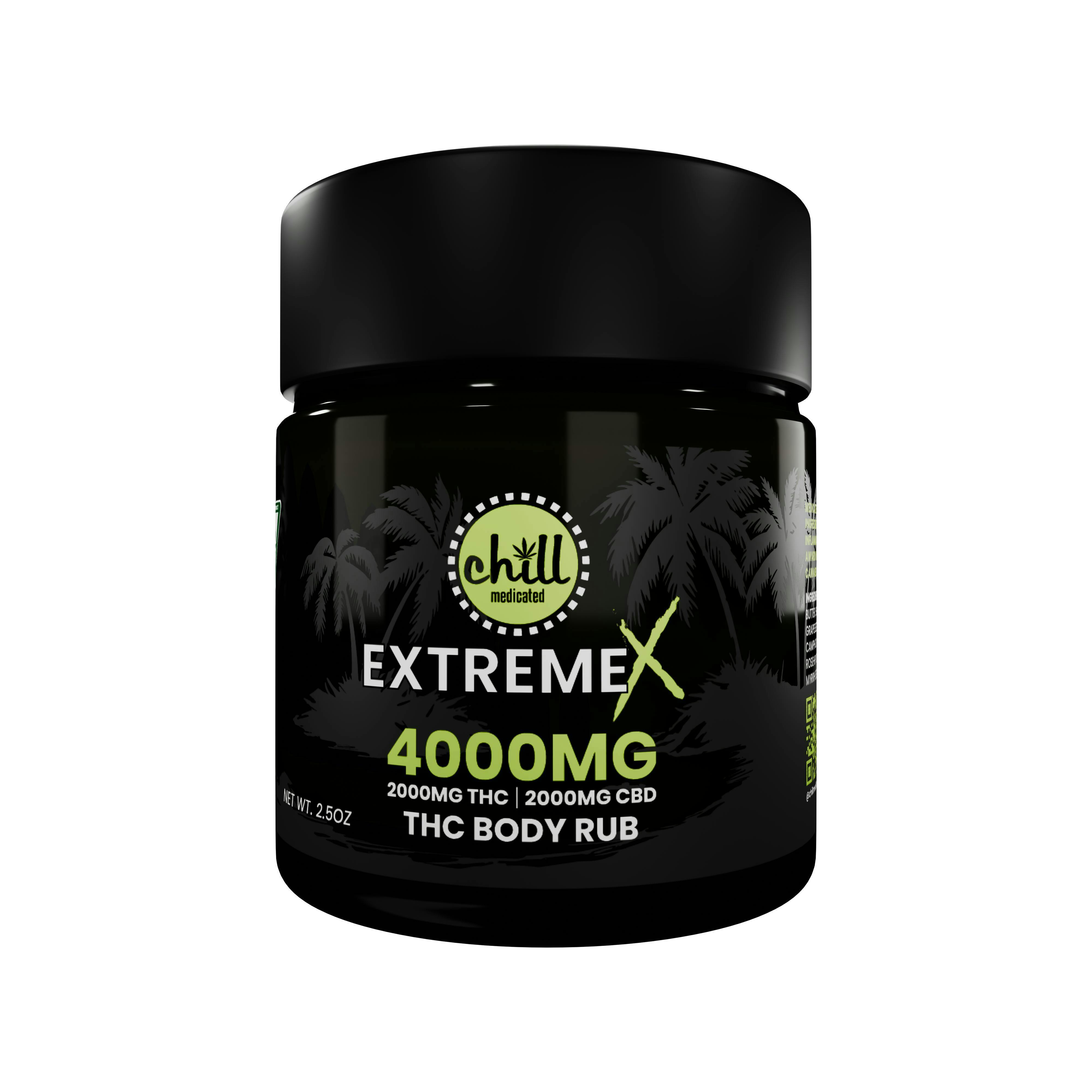 Extreme X | THC:CBD Body Rub