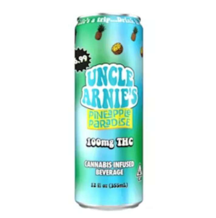 UNCLE ARNIE'S | PINEAPPLE PARADISE | 12 OZ | 100MG | HYBRID