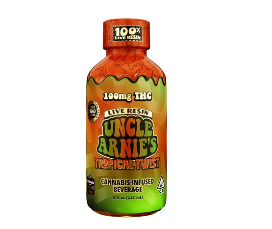UNCLE ARNIE'S | BLUE DREAM LIVE RESIN TROPICAL TWIST 8OZ | 100MG | HYBRID