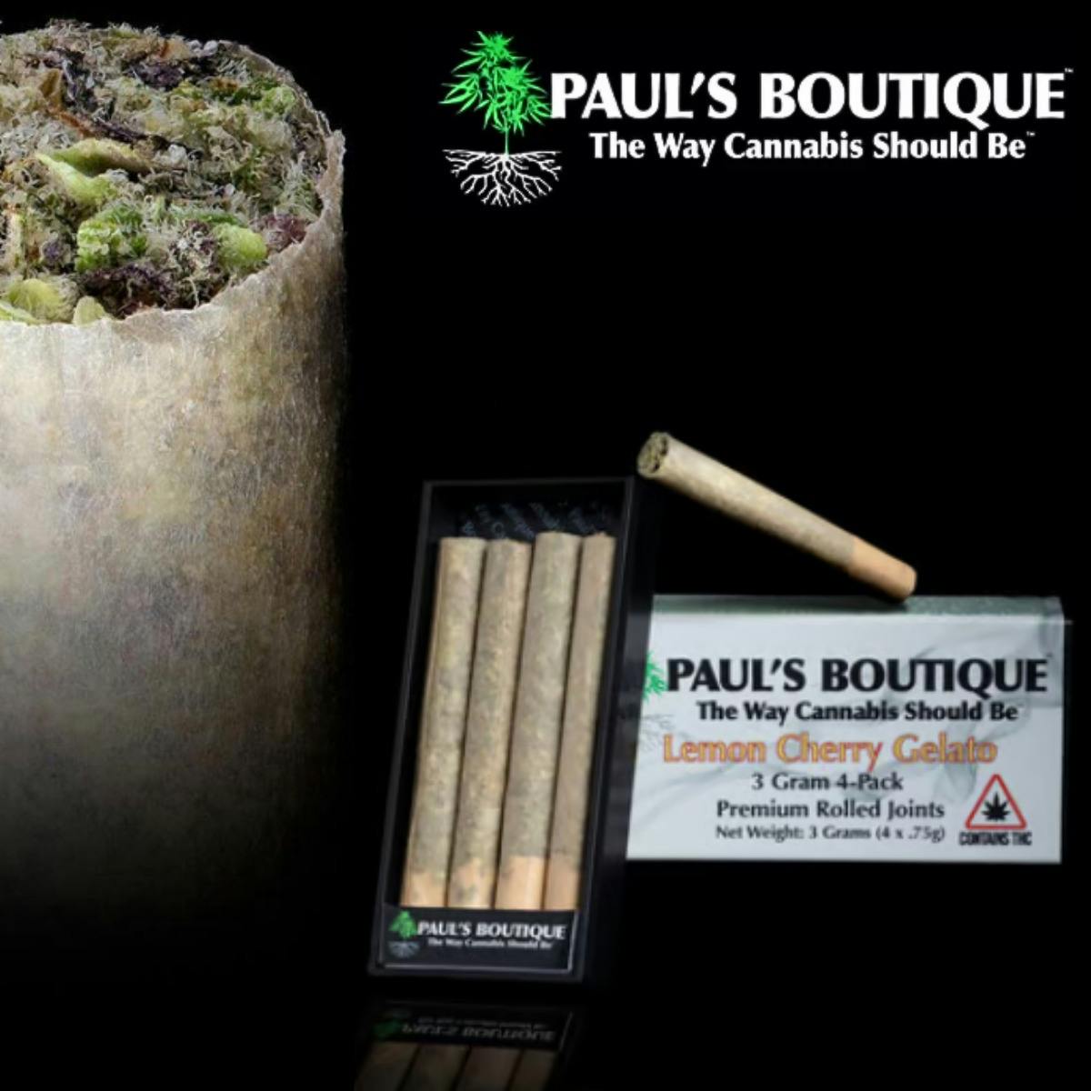 Paul's Boutique | Pre Roll Pack | Garlic Cookies | [.75g 4pk] | Indica