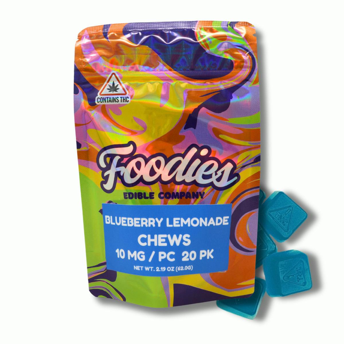 Blueberry Lemonade Gummies | [10mg] 20pk | Foodies