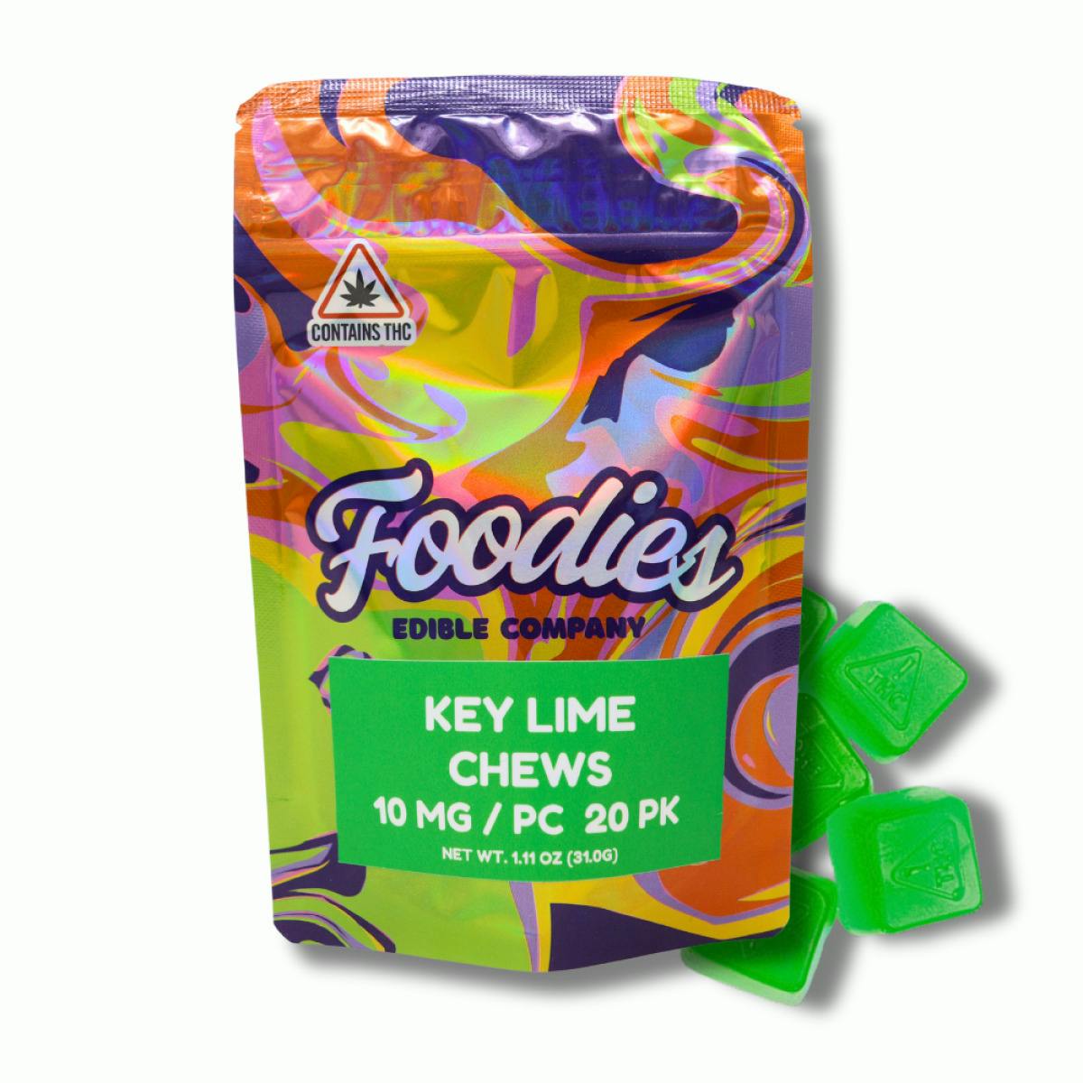 Key Lime Gummies | [10mg] 20pk | Foodies