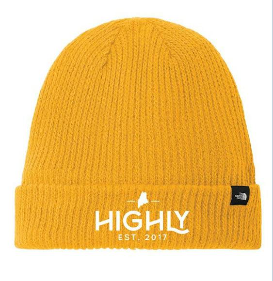 HIGHLY x Northface Beanie - Yellow
