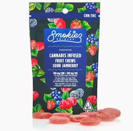 Smokies | Sour Jamberry CBN Gummy