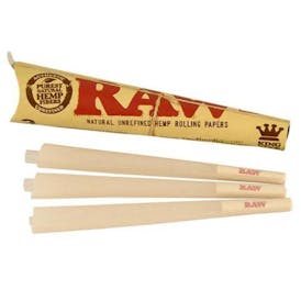 RAW - CONES - 3PK - KING SIZE CLASSIC
