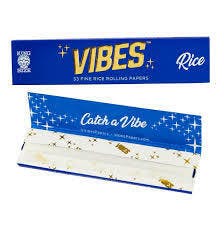 VIBES - PAPERS - KING SIZE SLIM - RICE BLUE