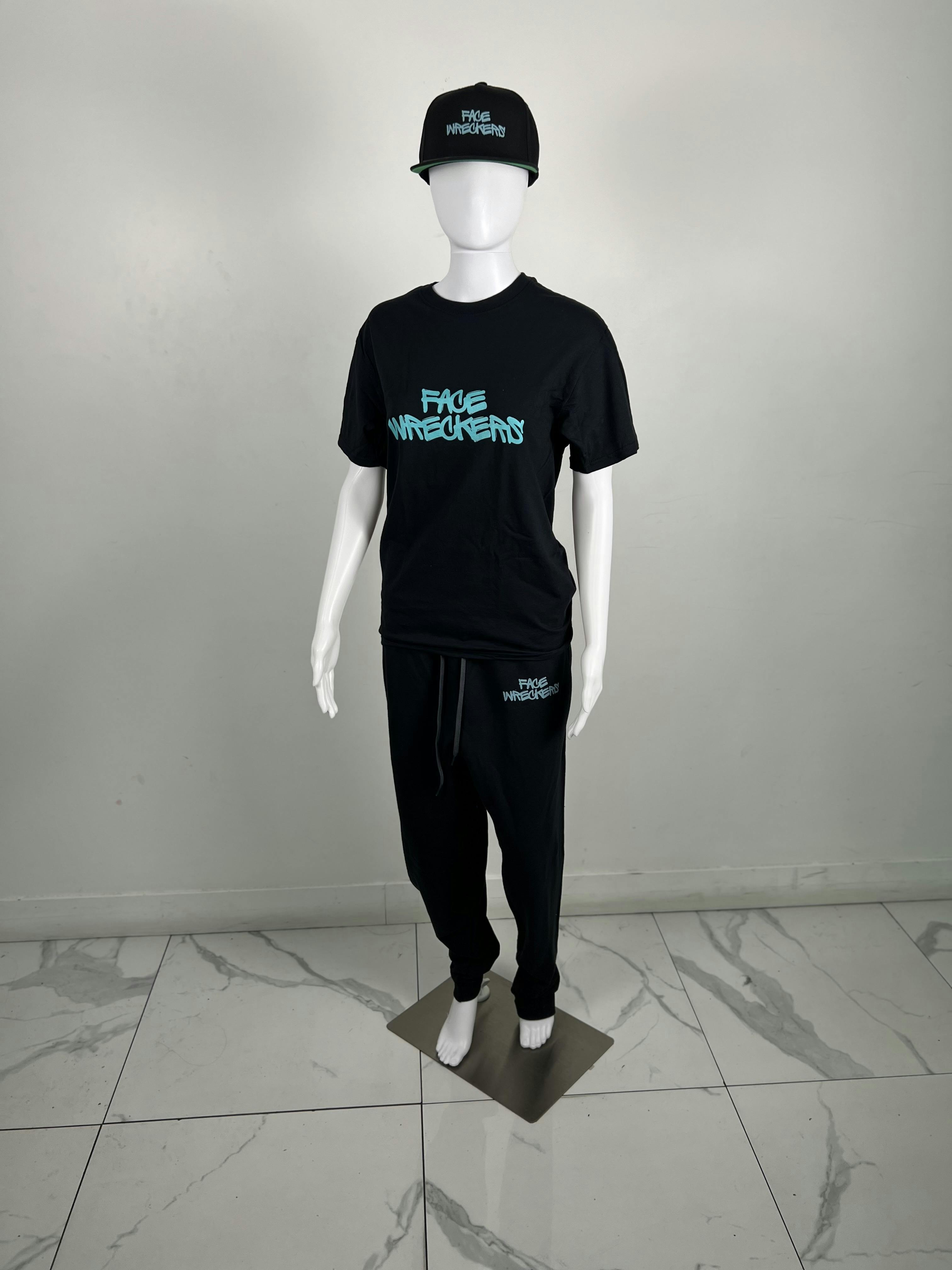 FACE WRECKERS - SHIRT - BLACK - S