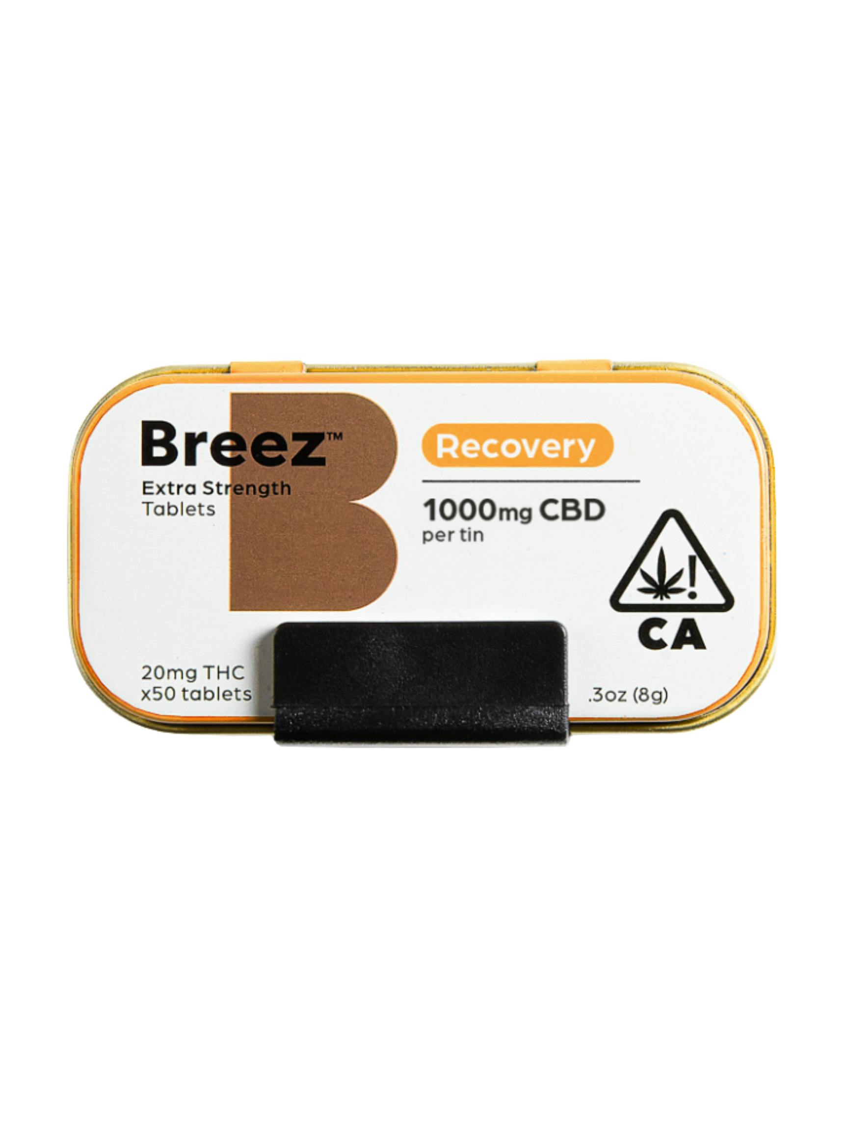 BREEZ | TABLETS | 50PK | RECOVERY | FULL CBD