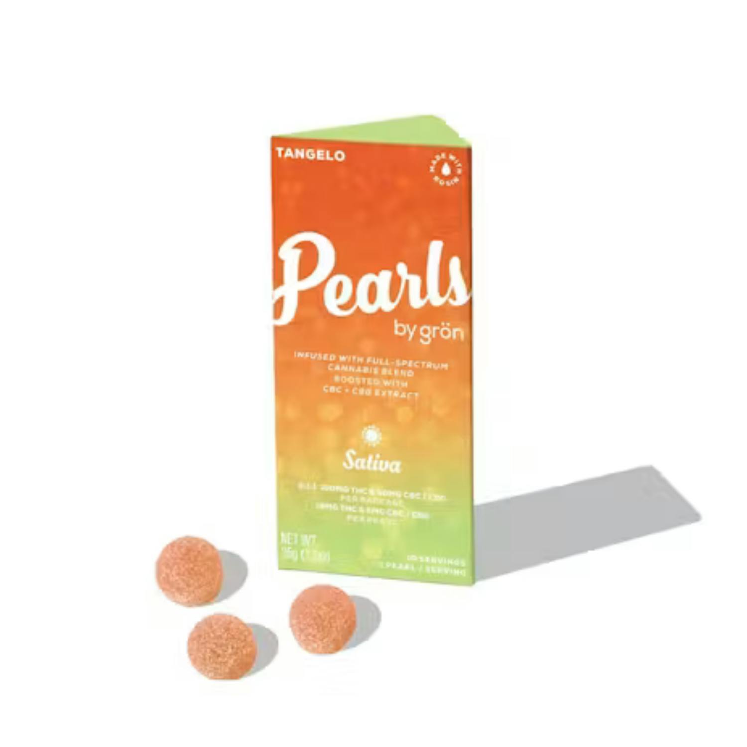 PEARLS | EDIBLE | TANGELO | 2:1:1 CBC:CBG - 100 mg - 10 Pack