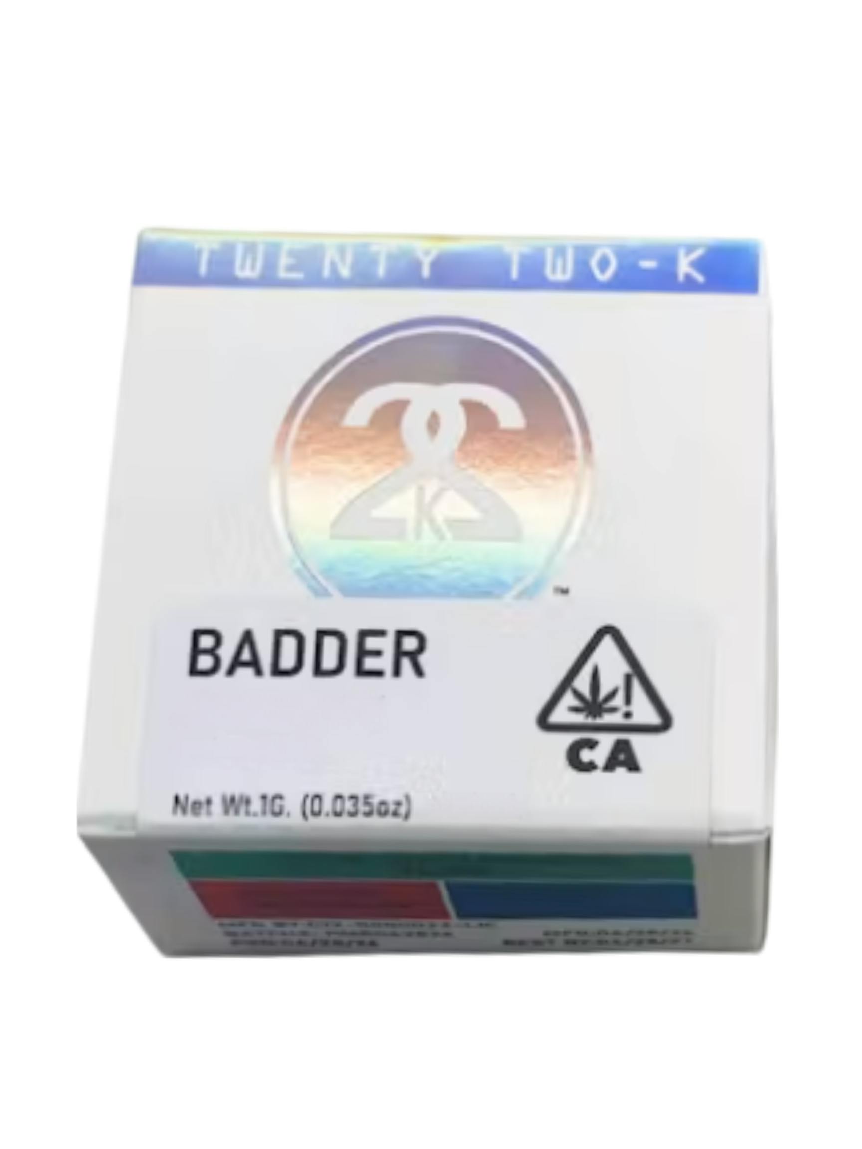 22K | BADDER | KUSH MINTZ | H - 1 g