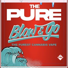Blow & Go - The Pure - Disposable Vape - 1G