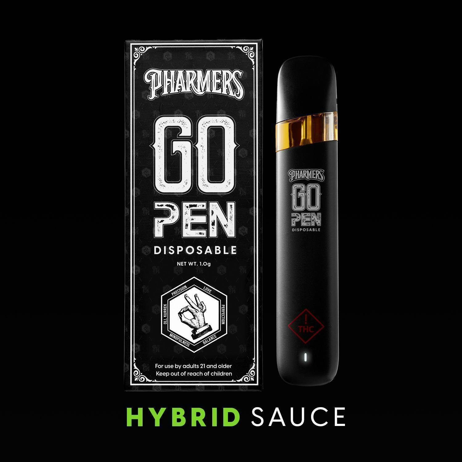 Pharmers - Kamikaze (H) - Live Sauce - Vape Cartridge - 1G