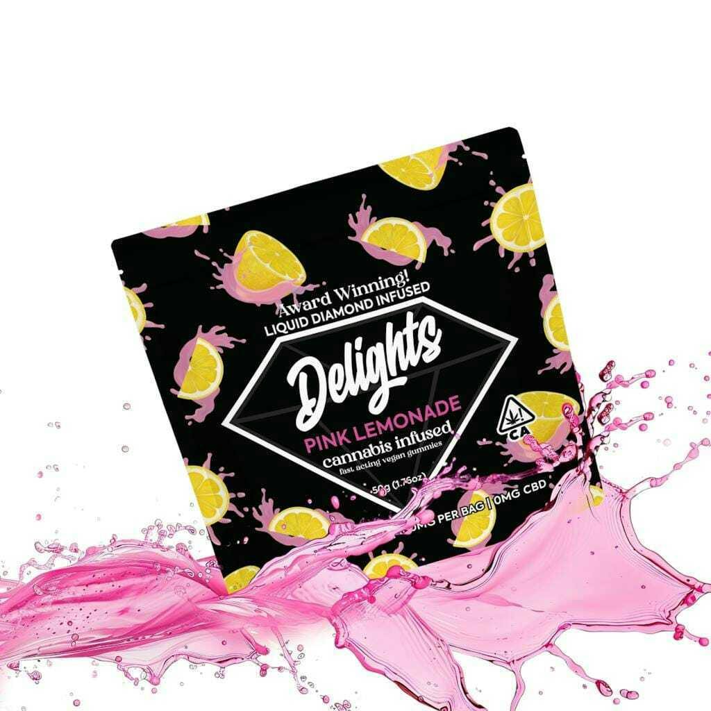 DAB DADDY - Pink Lemonade LIQUID DIAMONDS GUMMIES