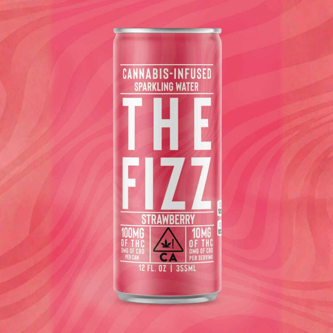 Manzanita: Strawberry Sparkiing Water