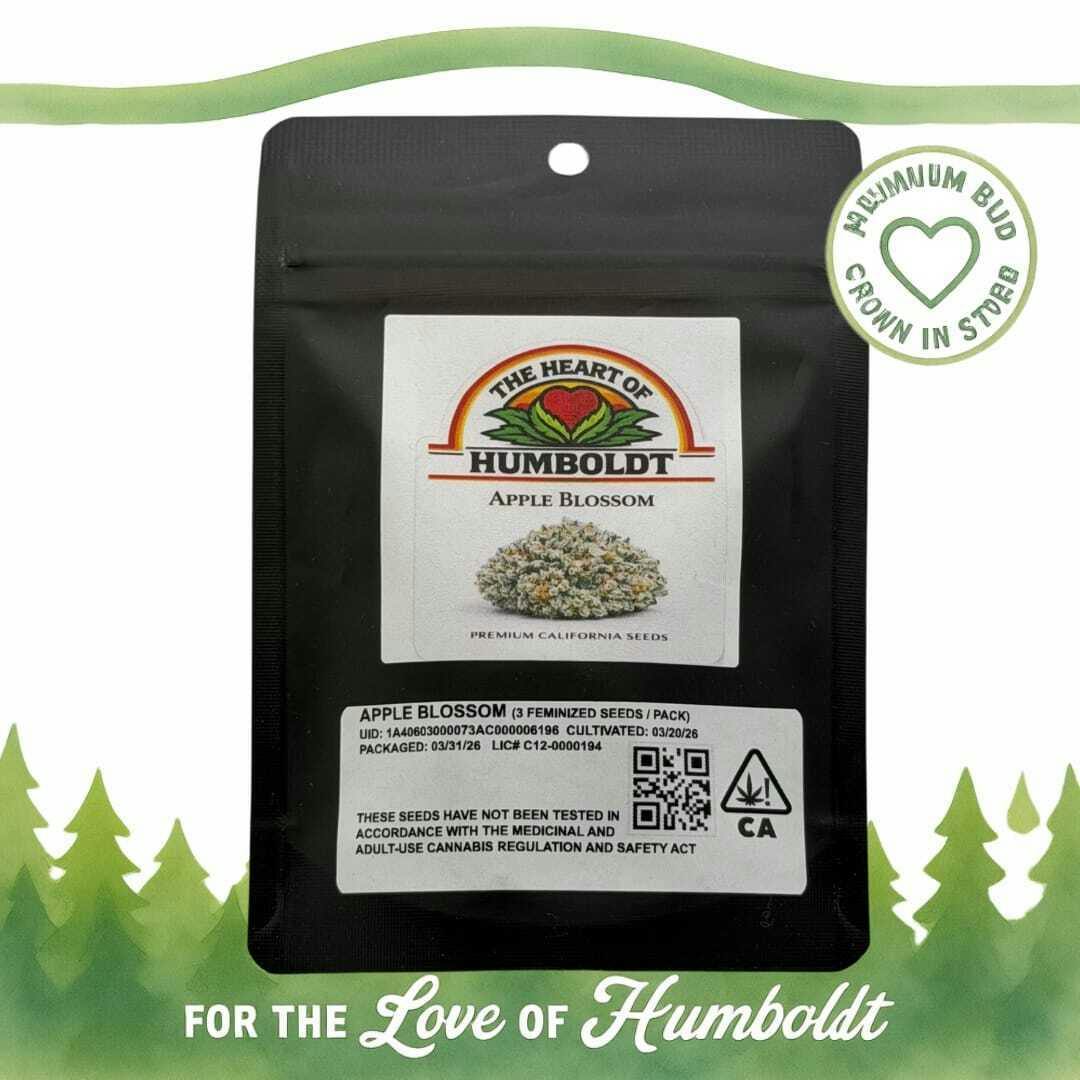 THE HEART OF HUMBOLDT - Apple Blossom 3 Pack Fem Seeds