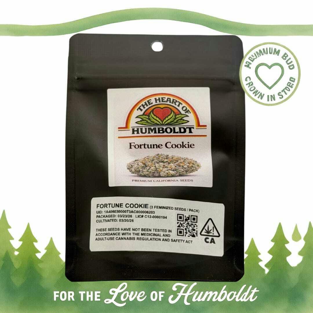 THE HEART OF HUMBOLDT - Fortune Cookie OG 3 Pack Fem Seeds