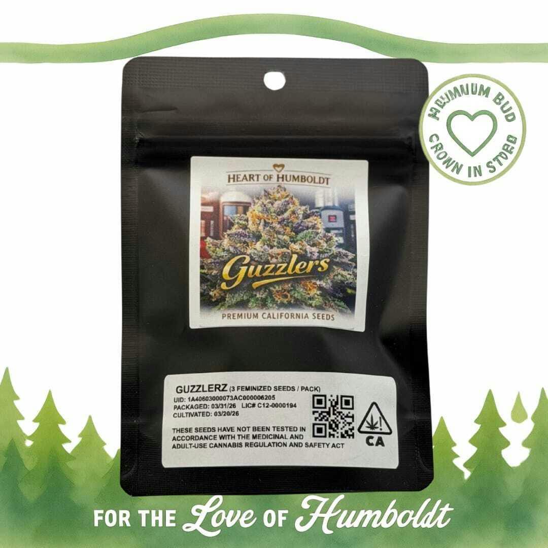 THE HEART OF HUMBOLDT - Guzzlerz Pack Fem Seeds