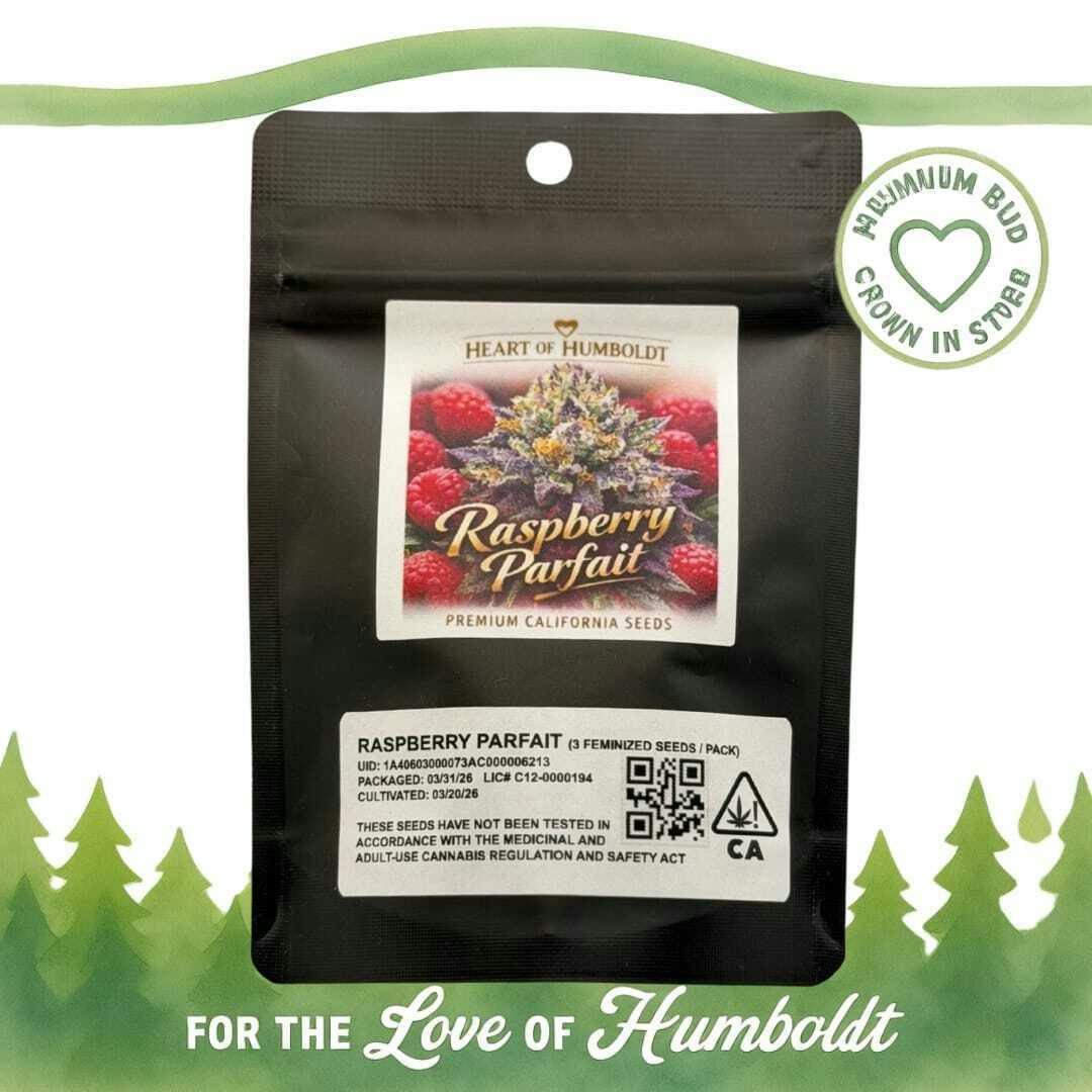 THE HEART OF HUMBOLDT - Raspberry Parfait Pack Fem Seeds