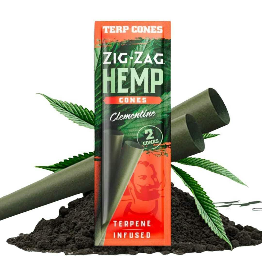 ZIG-ZAG - Terpene Infused Hemp Cones | Clementine | 2PK