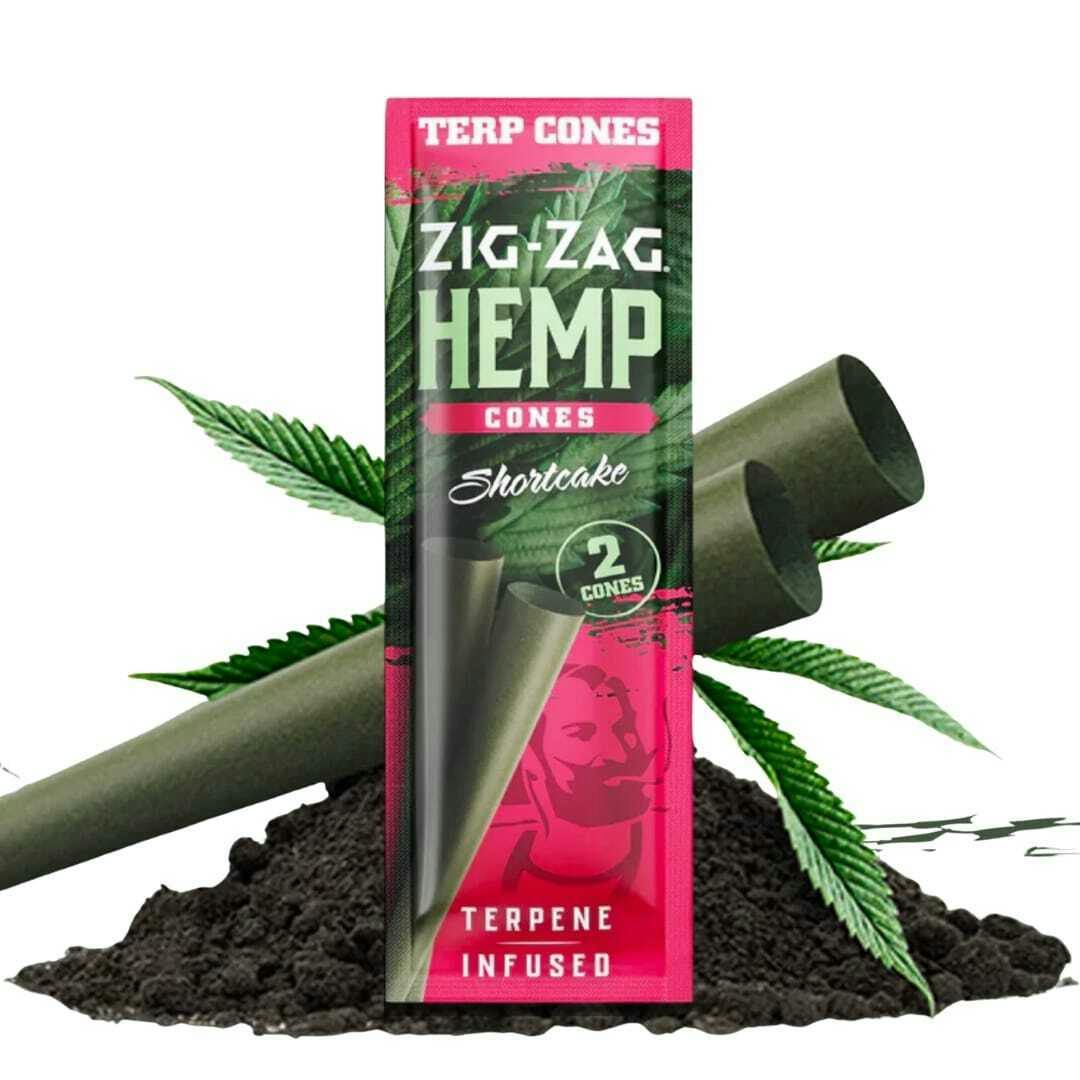 ZIG-ZAG - Terpene Infused Hemp Cones | Shortcake | 2PK