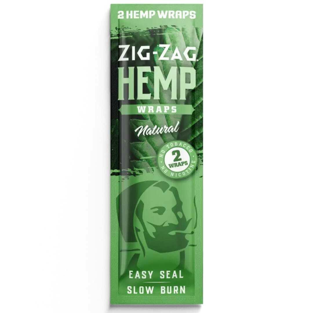 ZIG-ZAG - Natural Terp Infused Hemp Wrap 2Pk