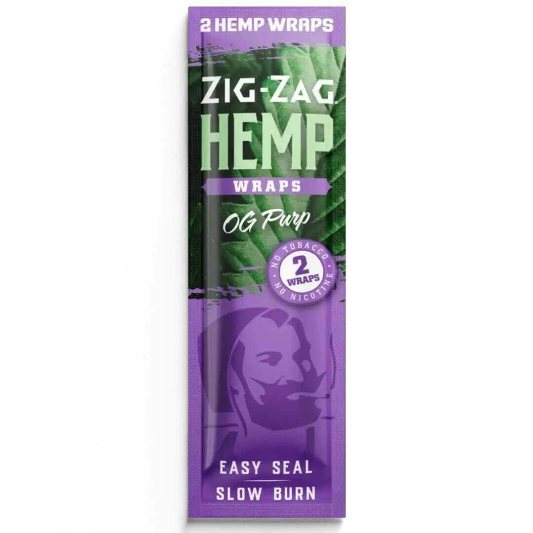 ZIG-ZAG - OG Purp Terp Infused Hemp Wrap 2Pk