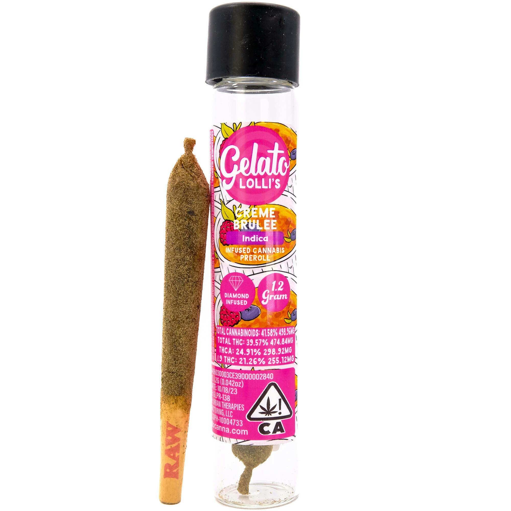 CREME BRULEE LOLLI'S - 1.2 items