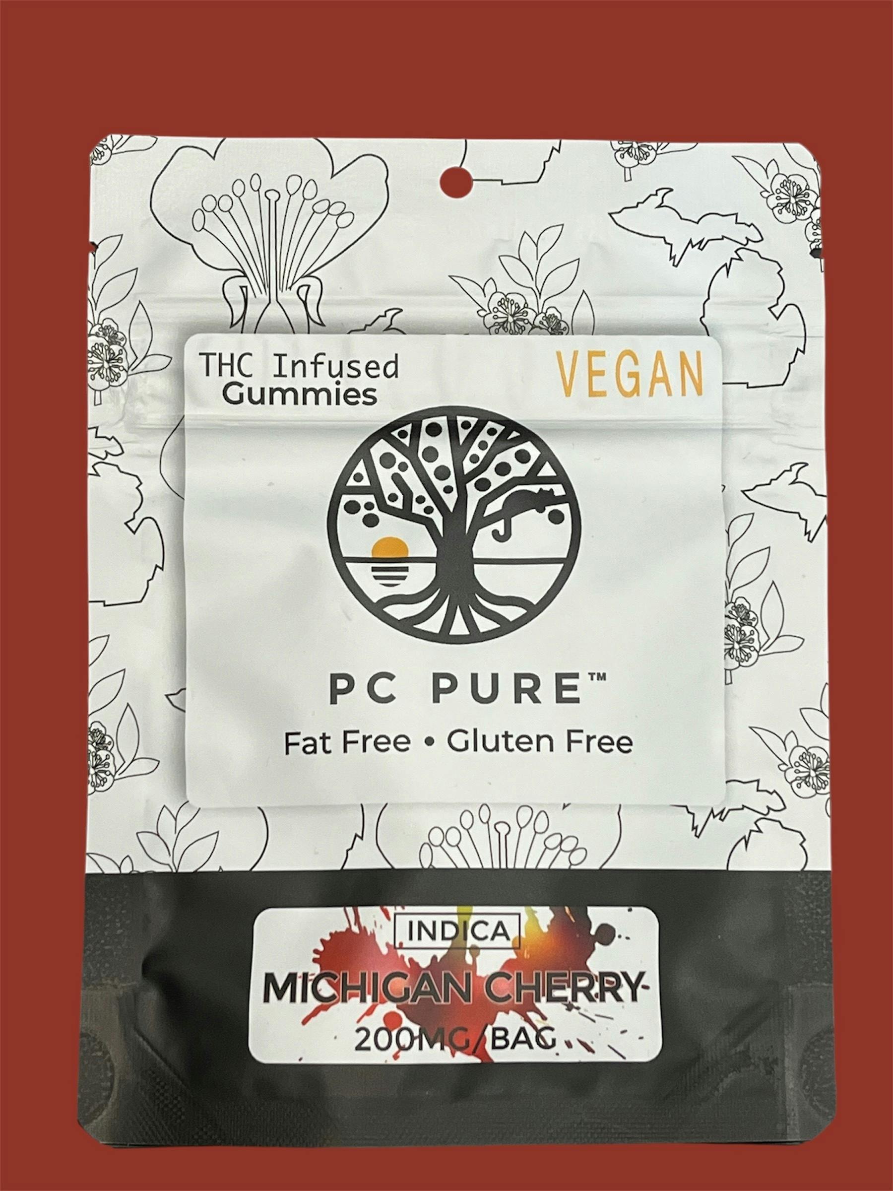 PC PURE | MICHIGAN CHERRY | GUMMIES | 200MG