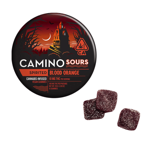 Camino Sours Blood Orange "Spirited" Gummies - 10 Gummies